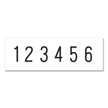 Offistamp® Numberer, Pre-inked-re-inkable, 6 Bands, 1.88 X 0.25, Black freeshipping - TVN Wholesale
